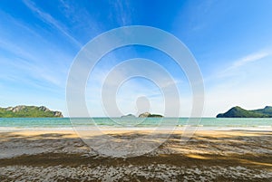 The bay of Ao Manao beach at Prachuap Khiri Khan, Thailand