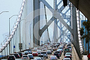 Bay area  baybridge  California  sanfrancisco  usa traffic photo