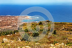Bay Baia das Gatas, Island Sao Vicente, Cape Verde, Cabo Verde, Africa