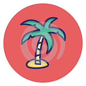 Bay, beach Isolated Vector Icon which can easily modify or edit