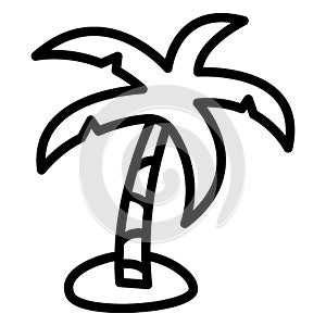 Bay, beach Vector Icon which can easily edit