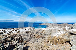 Bay and Blue Water on Damas Island photo