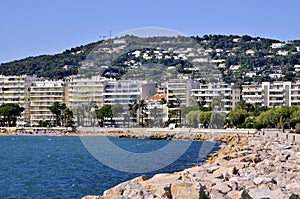 Bay of Cannes in France photo