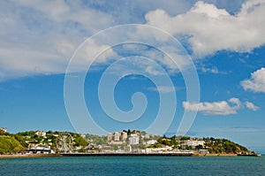 The bay and the clouds