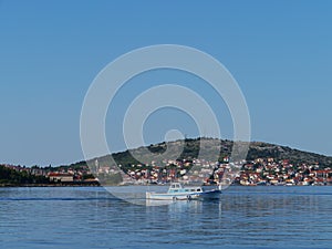 The bay of the Croatian village Murter