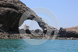 Bay of Elephant in the city of Aden, Yemen