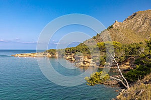 Bay of Es Calo, Mallorca photo