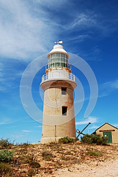 Bay of Exmouth, Australia. View of Lighthouse.