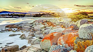 Bay of Fires Tasmania in Australia