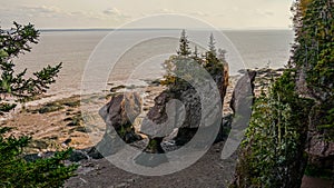 Bay of Fundy in East Canada.