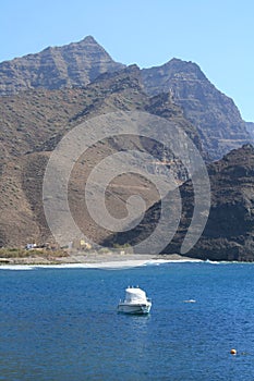 Bay in gran canaria island