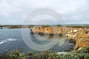 Bay at Great Ocean Road near Twelve Apostles, Australia