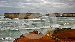 Bay of Islands Coastal Park features limestone cliffs and stack formations in Victoria