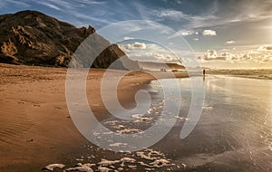 Bay of La Pared, Fuerteventura, Canary Islands photo