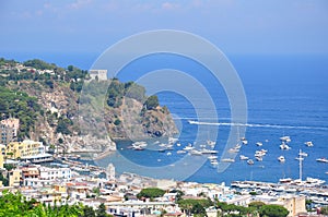 Romantic holiday island of Ischia Italy Naples Napoli  photo