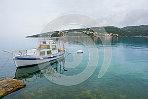 Bay Near Sumartin in Croatia