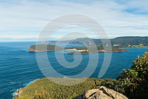 The bay at Port Arthur, Tasmania