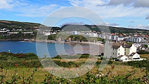 The bay of Port Erin on the Isle of Man
