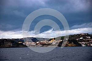 Bay of Pozzuoli in southern Italy