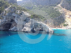 A bay in sardinia