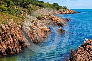 Bay St. Paraskeva in Ropotamo reserve. Bulgaria