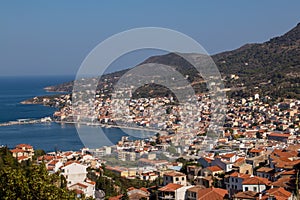 Bay of Vathy, capital of Samos