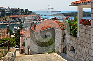 The bay. Vrsar, Croatia