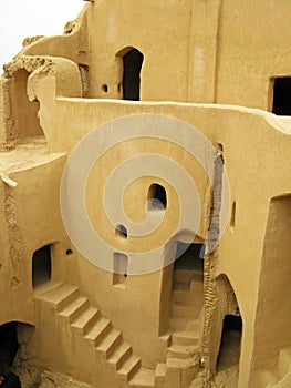 Inside Bayazeh Castle near Yazd , Iran photo