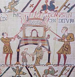 Bayeux tapestry photo