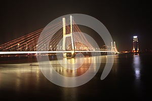 Bayi Bridge - the first cable-stayed bridge in Jiangxi Province