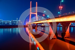 Bayi Bridge - the first cable-stayed bridge in Jiangxi Province