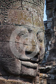 Bayon stone face