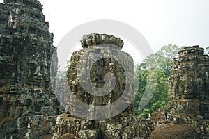 Bayon Temple, Angkor in Cambodia
