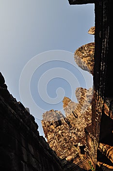 Bayon Temple in Angkor,Cambodia