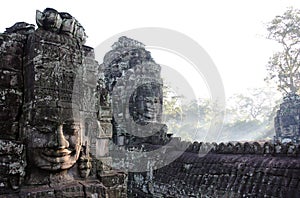 Bayon Temple. Angkor. Siem Reap. Cambodia