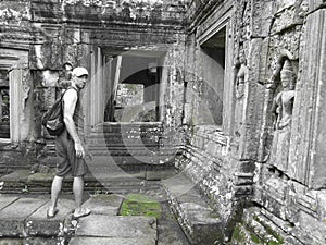 Bayon temple Angkor Thom, Cambodia