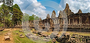Bayon Temple in Angkor Thom Complex, Cambodia