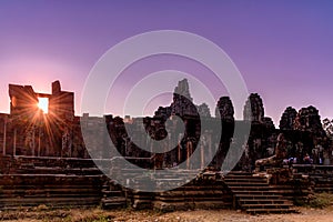 Bayon Temple in Angkor Thom, Siem Reap, Cambodia