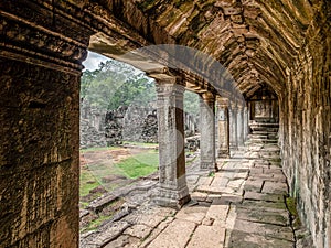 Bayon temple in Angkor Thom, Siem Reap, Cambodia