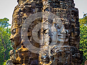 Bayon Temple, Angkor Wat, Cambodia