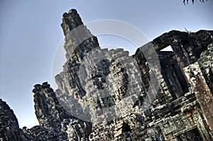 Bayon temple in Cambodia