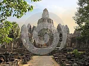 Bayon Temple, Cambodia photo