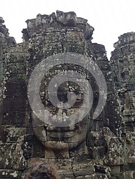 Bayon temple in Siem reap, Cambodia.