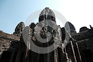 Bayon temple, siem reap, cambodia.