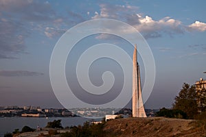 Bayonet and Sail monument in Sevastopol