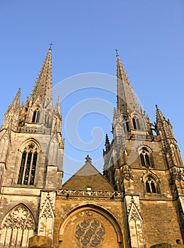 Bayonne Cathedral in Southwestern France photo