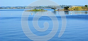 Bayou Alqueva dam in Alentejo photo