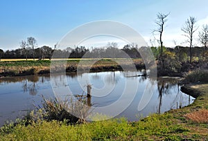 Bayou Teche Waterway in Louisiana