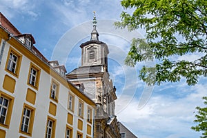 Bayreuth old town church steeple