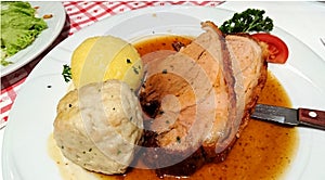 Bayrischer Krustenbraten - Bavarian Porky Roast photo